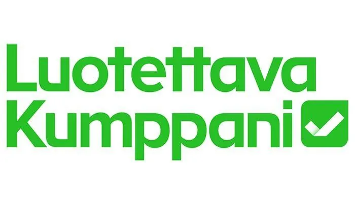 Luotettava Kumppani (Reliable Partner) badge